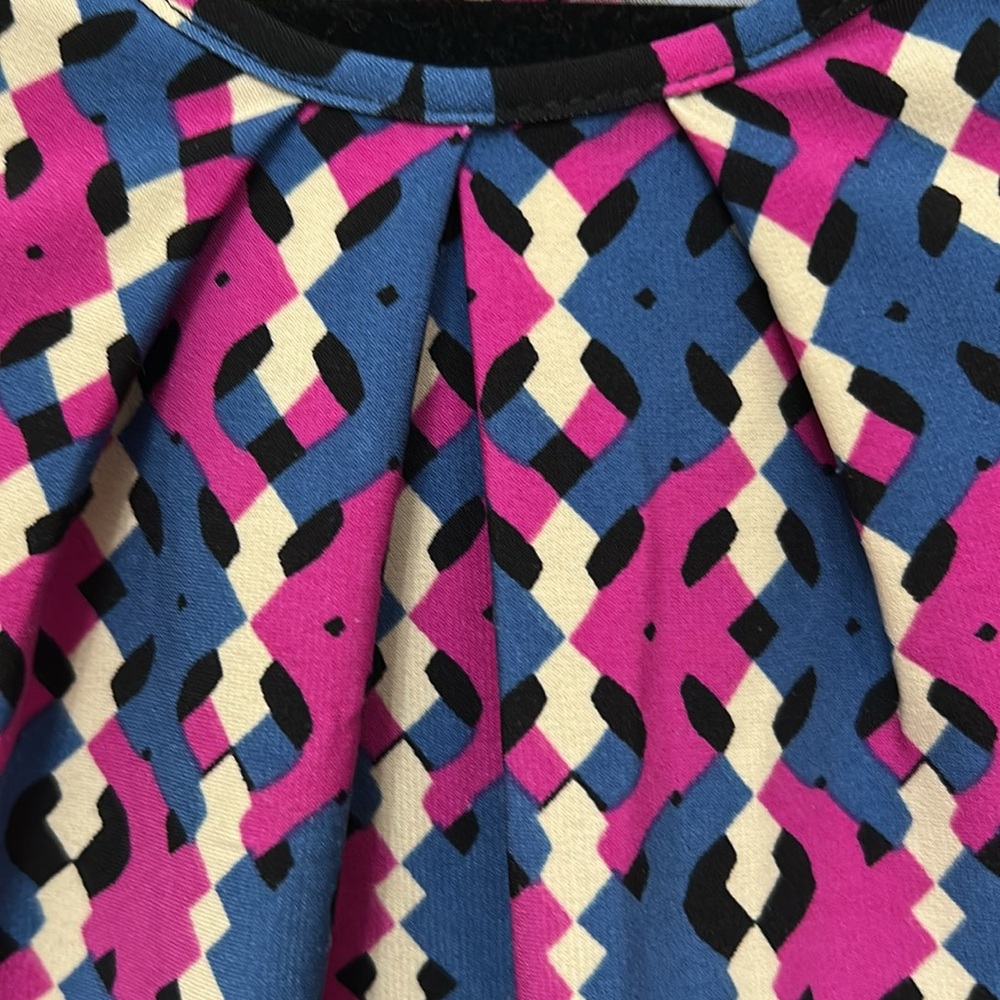 Colorful Geometric Pattern Dress/Tunic - Picture 4 of 7
